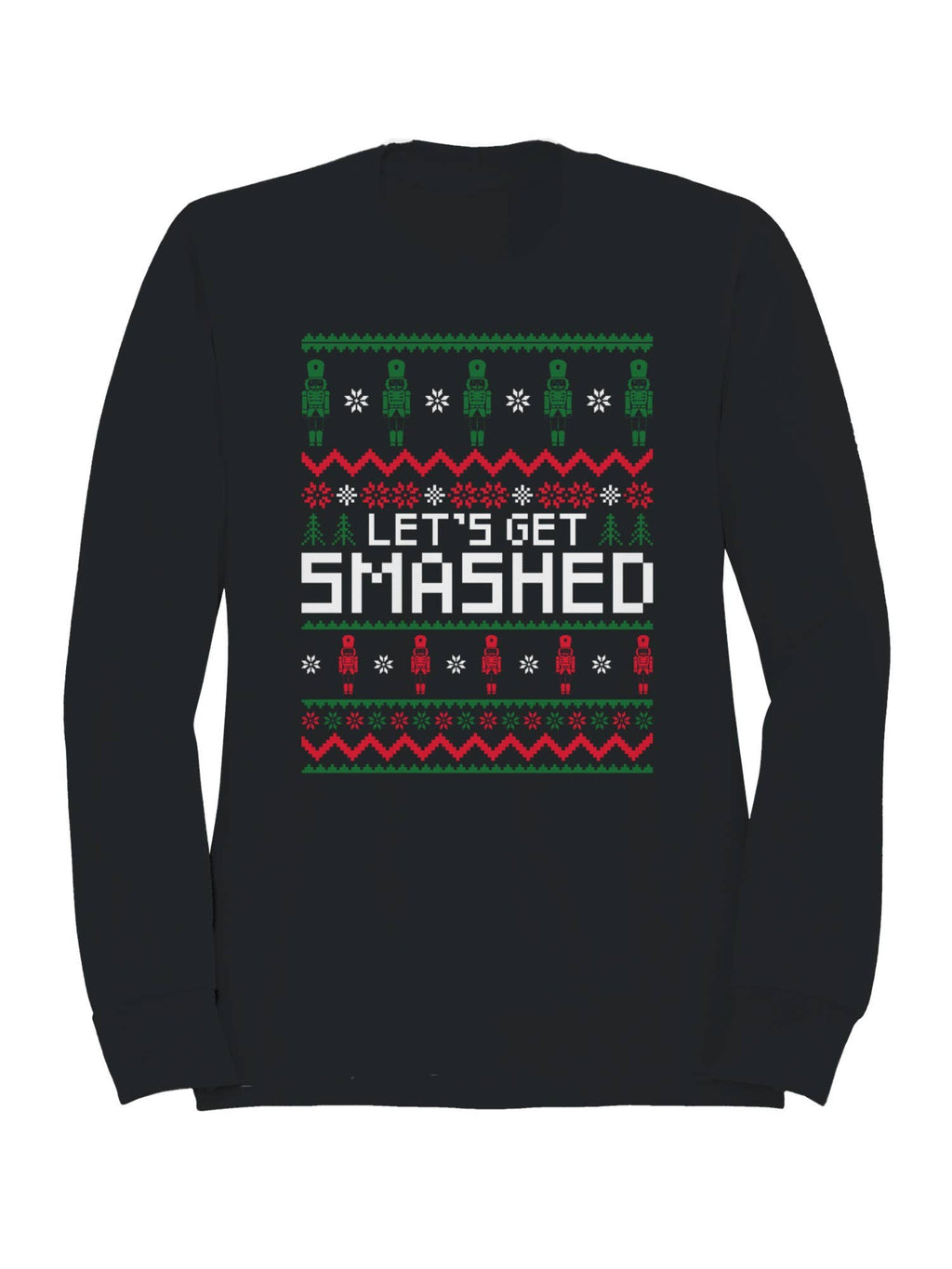 Festive Nutshell "Let's Get Smashed Women's - Adult & Kids T-Shirts, Sweatshirts & Hoodies apparel design preview 1