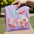Faux Fabric Xoxo Cherries - Adult & Kids T-Shirts, Sweatshirts & Hoodies apparel design preview 1