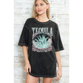 Tequila Oversize Mineral Wash T - Adult & Kids T-Shirts, Sweatshirts & Hoodies apparel design preview 1