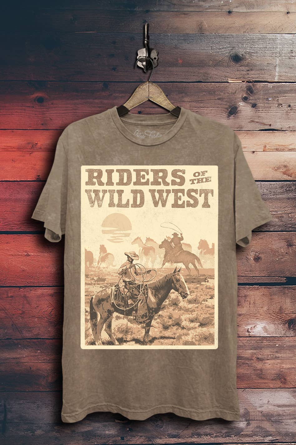 Riders of the Wild West Graphic Top - Adult & Kids T-Shirts, Sweatshirts & Hoodies apparel design preview 1