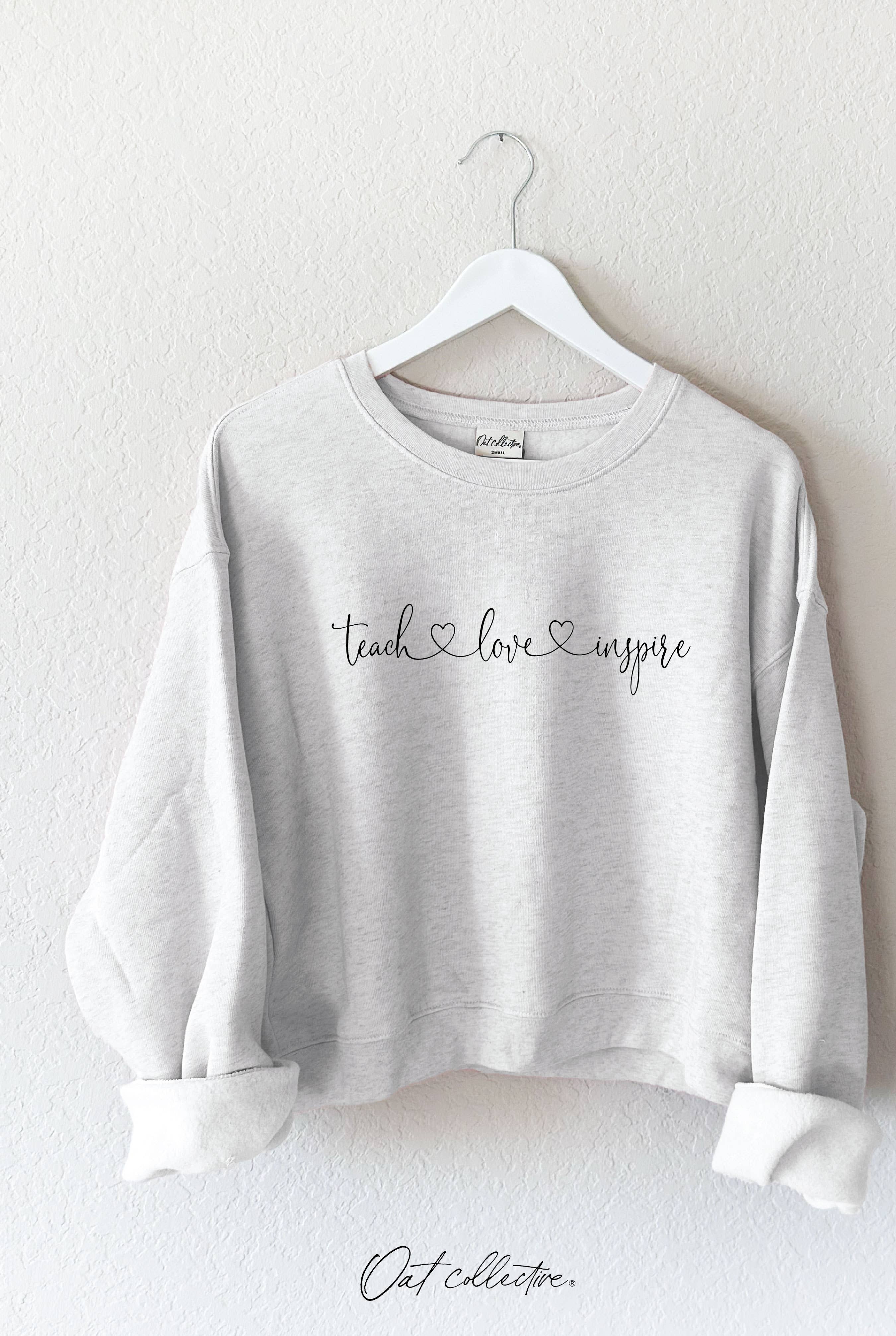 Teach Love Inspire Mid Graphic - Adult & Kids T-Shirts, Sweatshirts & Hoodies apparel design preview 1