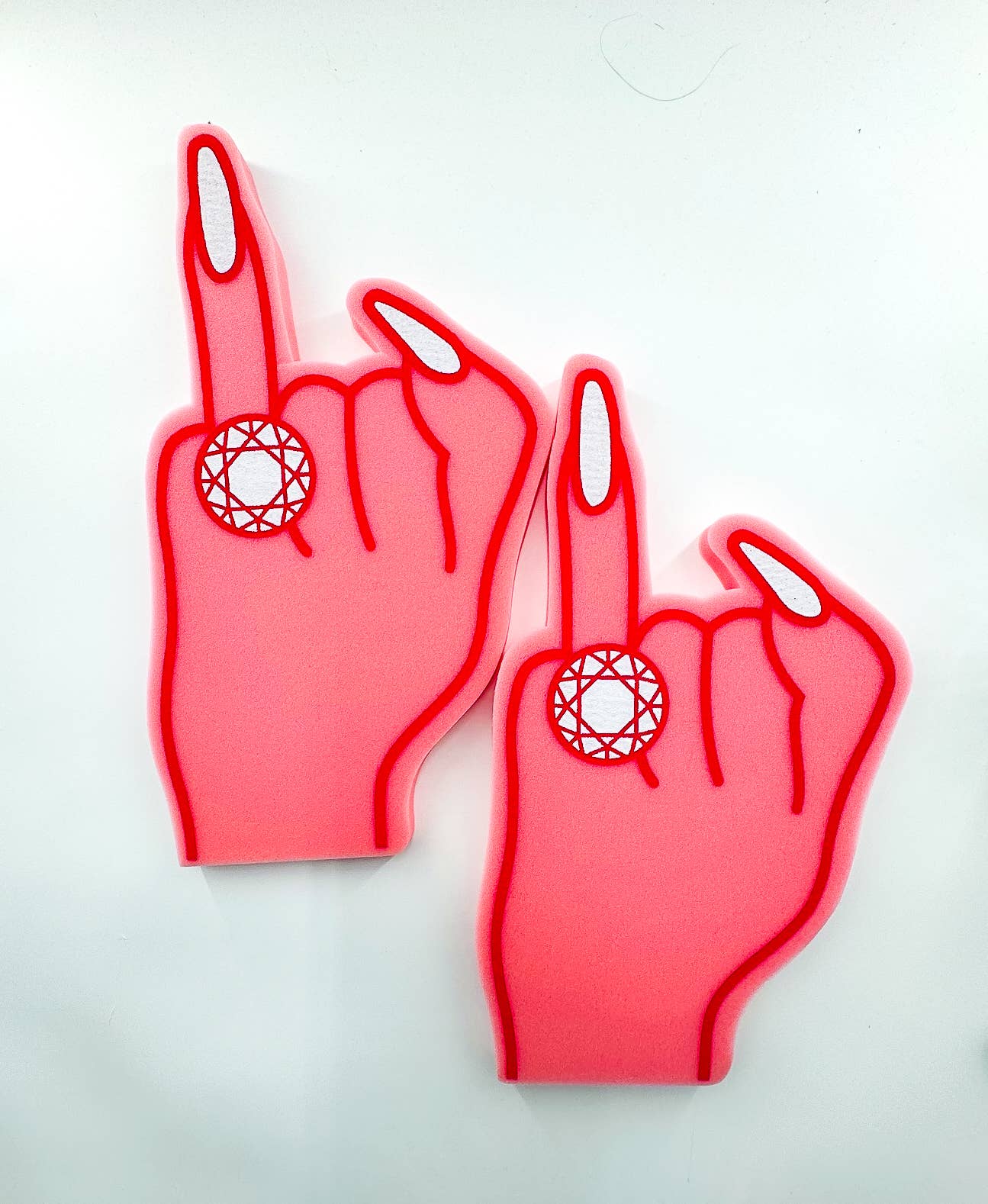 Ring Foam Finger, Bachelorette Party Favor - Adult & Kids T-Shirts, Sweatshirts & Hoodies apparel design preview 1
