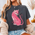 Leopard Hearts Valentine'S Day Comfort Colors - Adult & Kids T-Shirts, Sweatshirts & Hoodies apparel design preview 1