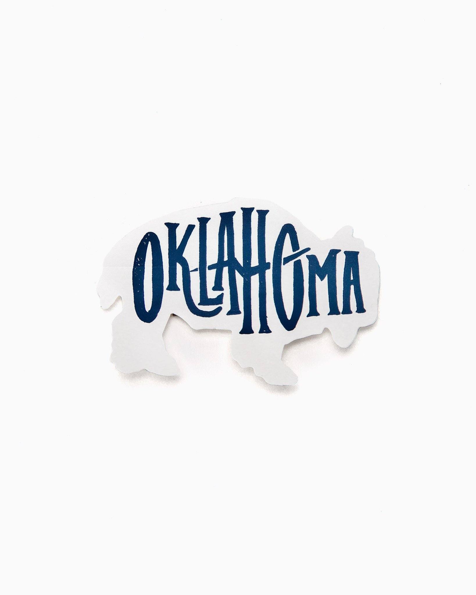 Oklahoma Bison Decal Sticker - Adult & Kids T-Shirts, Sweatshirts & Hoodies apparel design preview 1
