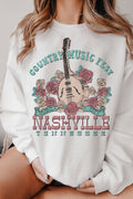 Country Music Festival Nashville Graphic Brushed - Adult & Kids T-Shirts, Sweatshirts & Hoodies apparel design preview 1