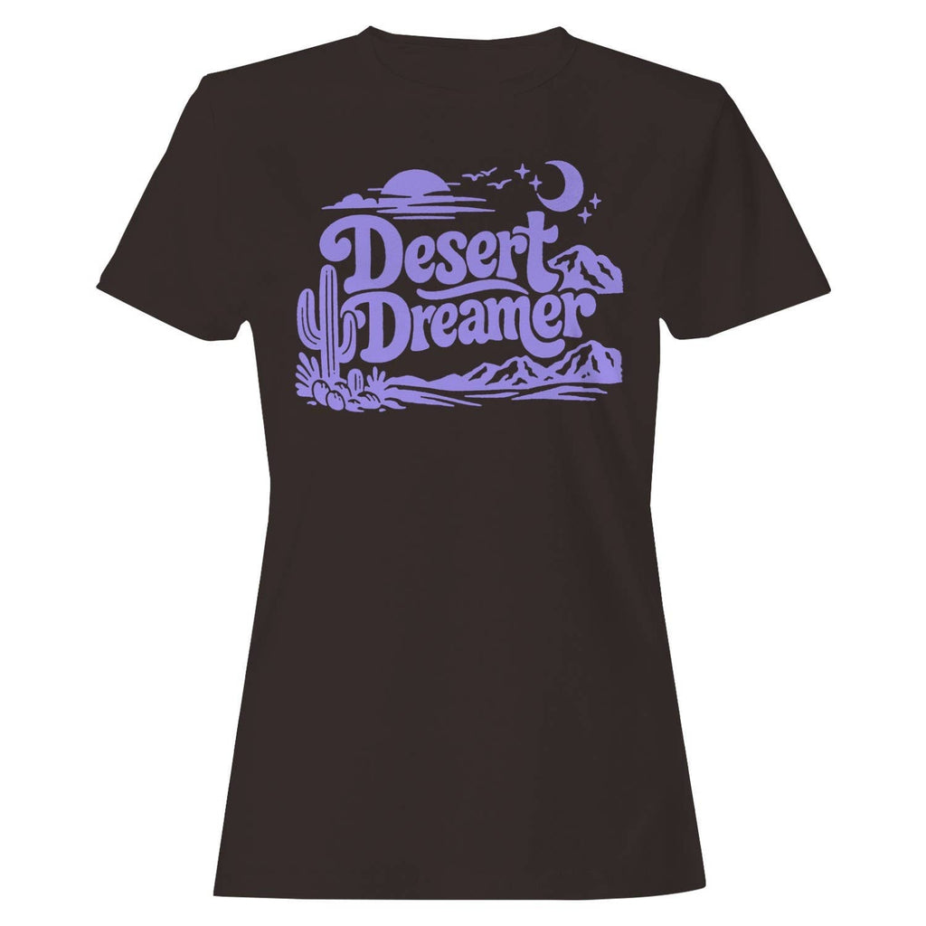 Desert Dreamer Night Art Women's - Adult & Kids T-Shirts, Sweatshirts & Hoodies apparel design preview 1