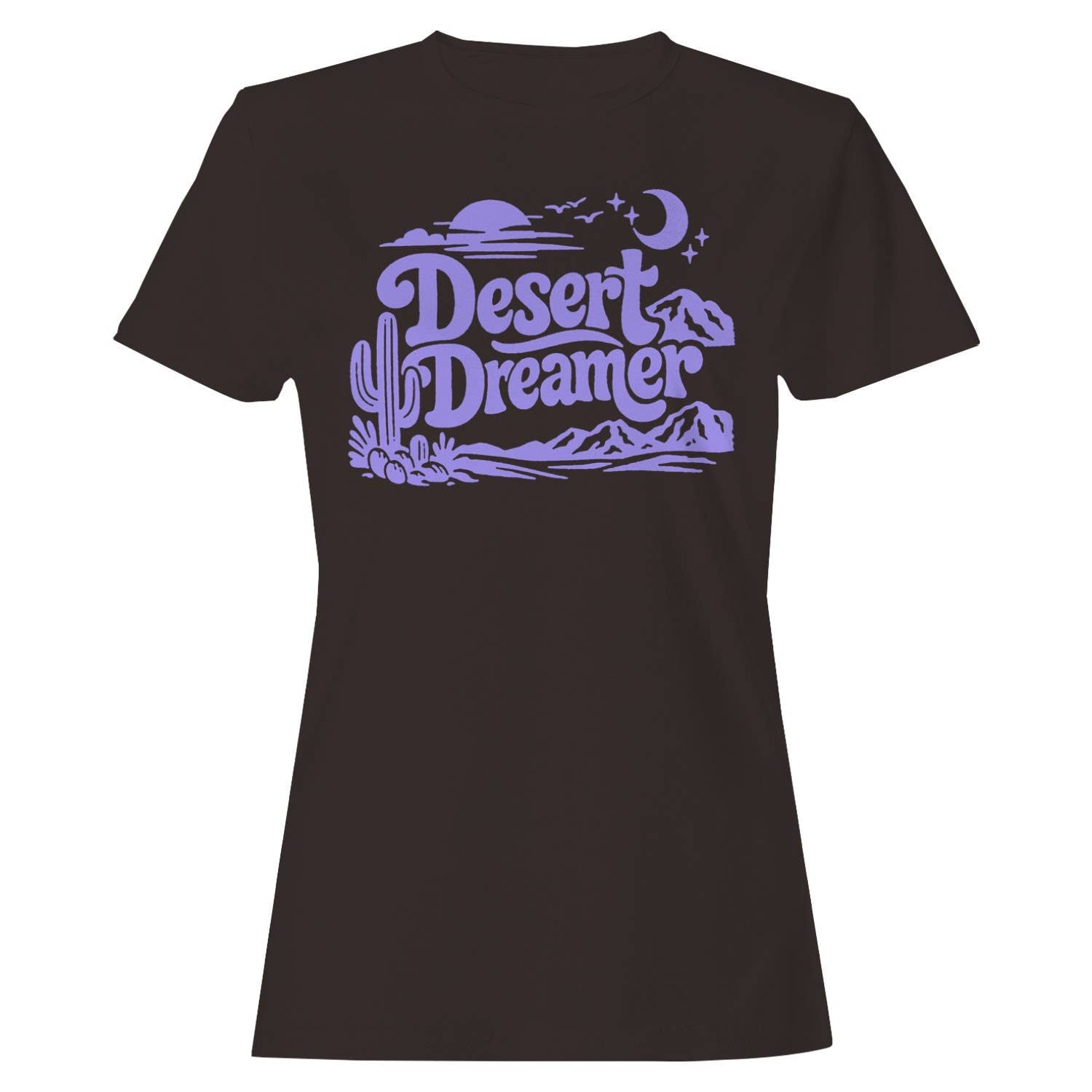 Desert Dreamer Night Art Women's - Adult & Kids T-Shirts, Sweatshirts & Hoodies apparel design preview 1