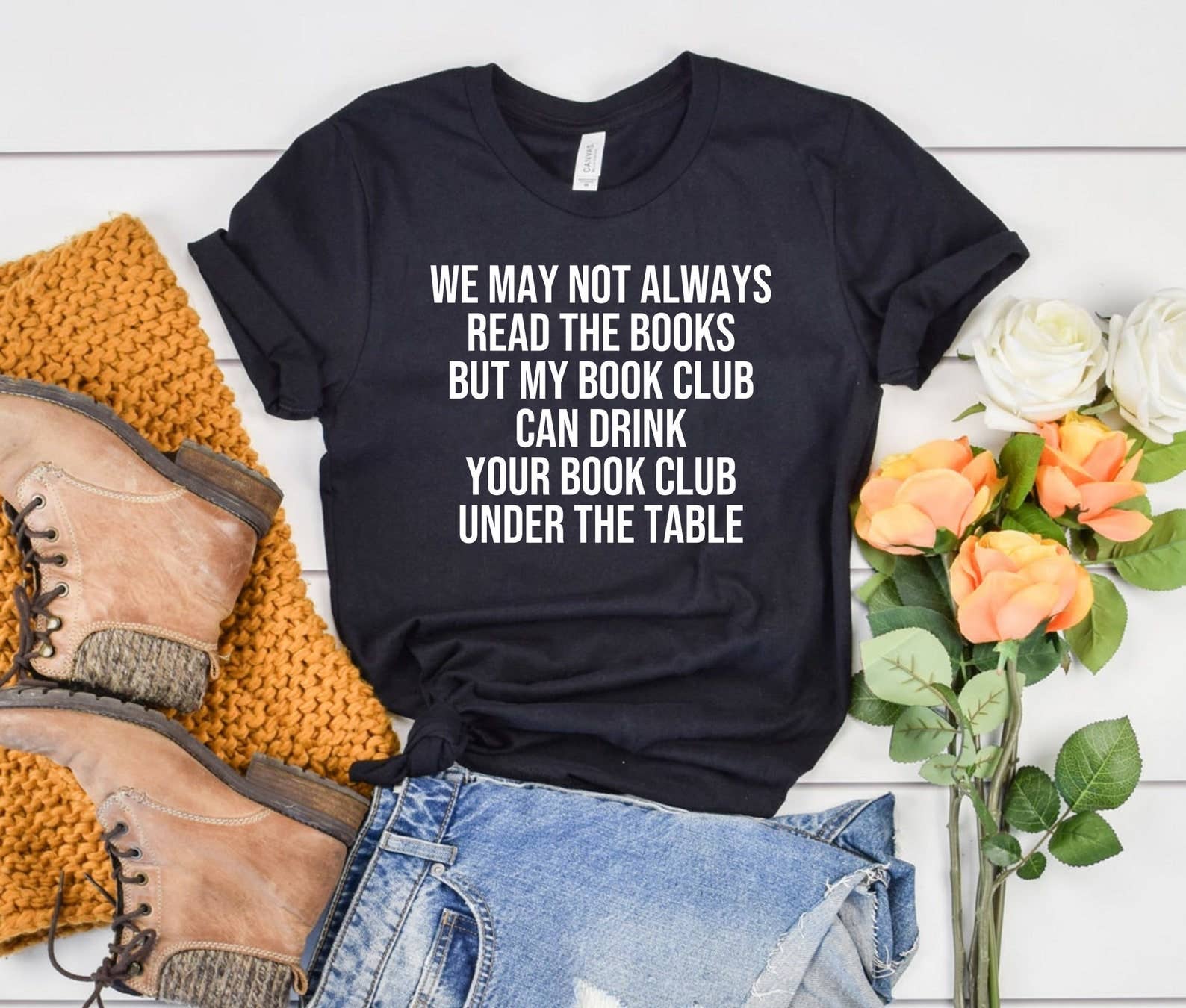 We May Not Always Read the Books - Adult & Kids T-Shirts, Sweatshirts & Hoodies apparel design preview 1