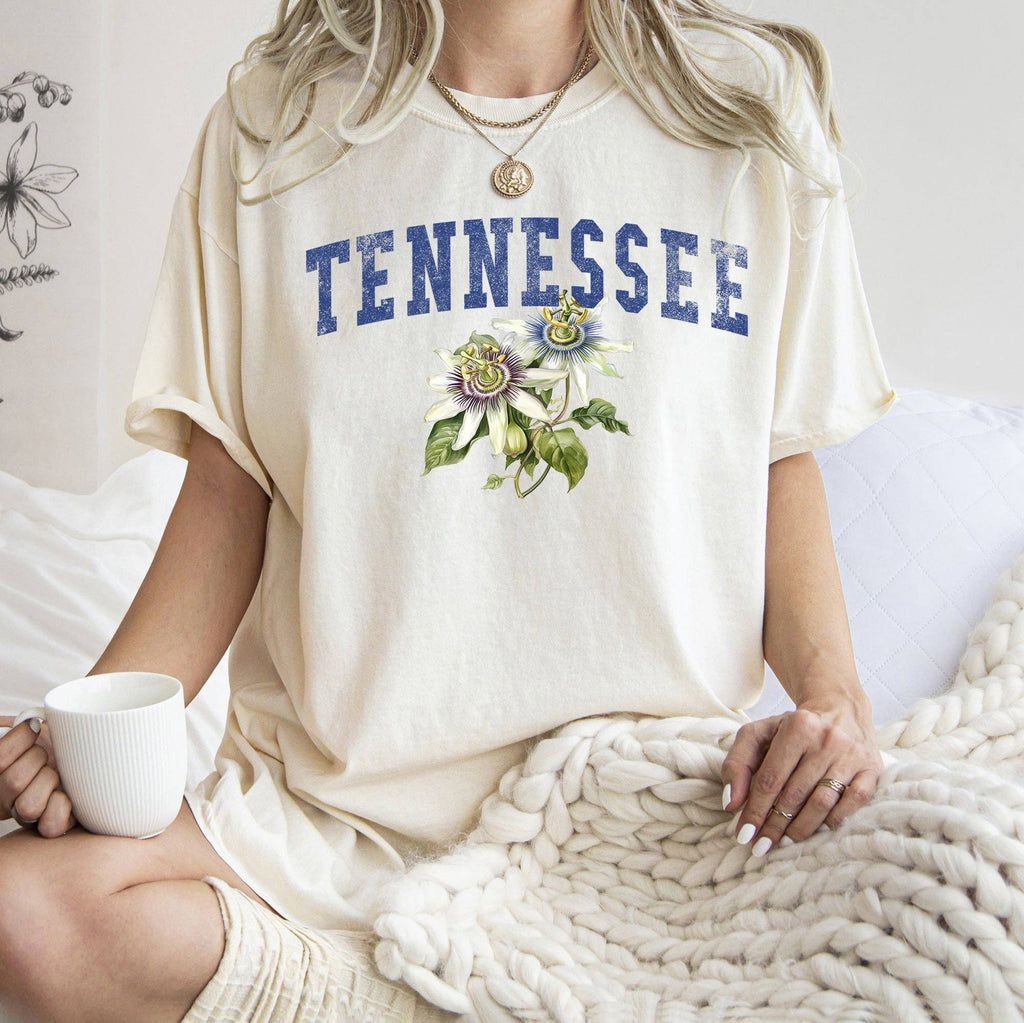 Tennessee State Flower - Adult & Kids T-Shirts, Sweatshirts & Hoodies apparel design preview 1