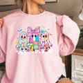 Retro Ghost Halloween 2025 Graphic - Adult & Kids T-Shirts, Sweatshirts & Hoodies apparel design preview 1