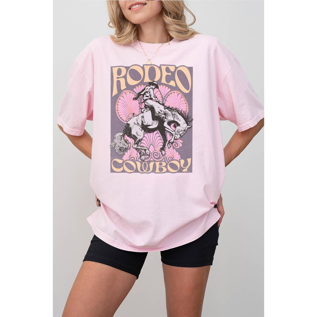 Rodeo Cowboy Graphic Oversized - Adult & Kids T-Shirts, Sweatshirts & Hoodies apparel design preview 1