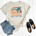 Salt Water Heals Everything - Adult & Kids T-Shirts, Sweatshirts & Hoodies apparel design preview 1