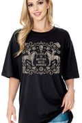 Women Cowgirl Graphic Print Oversize Loose Fit Top - Adult & Kids T-Shirts, Sweatshirts & Hoodies apparel design preview 1
