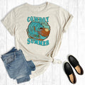 Western Cowboy Summer Graphic - Adult & Kids T-Shirts, Sweatshirts & Hoodies apparel design preview 1