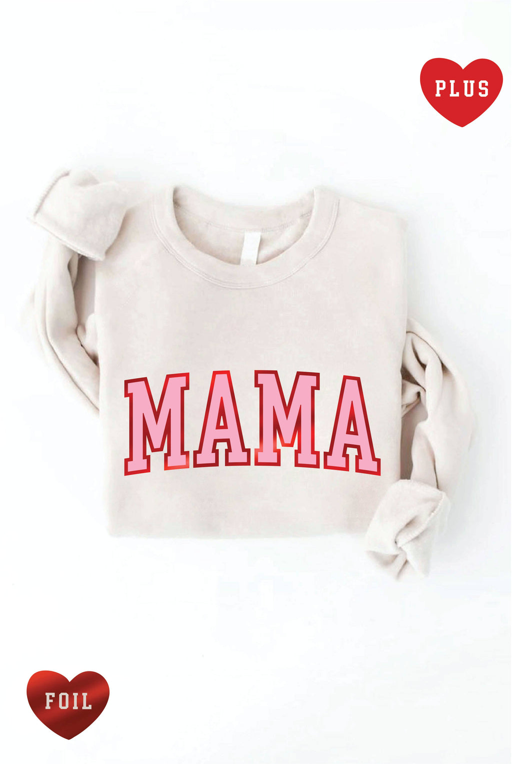 Mama Foil Plus Graphic - Adult & Kids T-Shirts, Sweatshirts & Hoodies apparel design preview 1