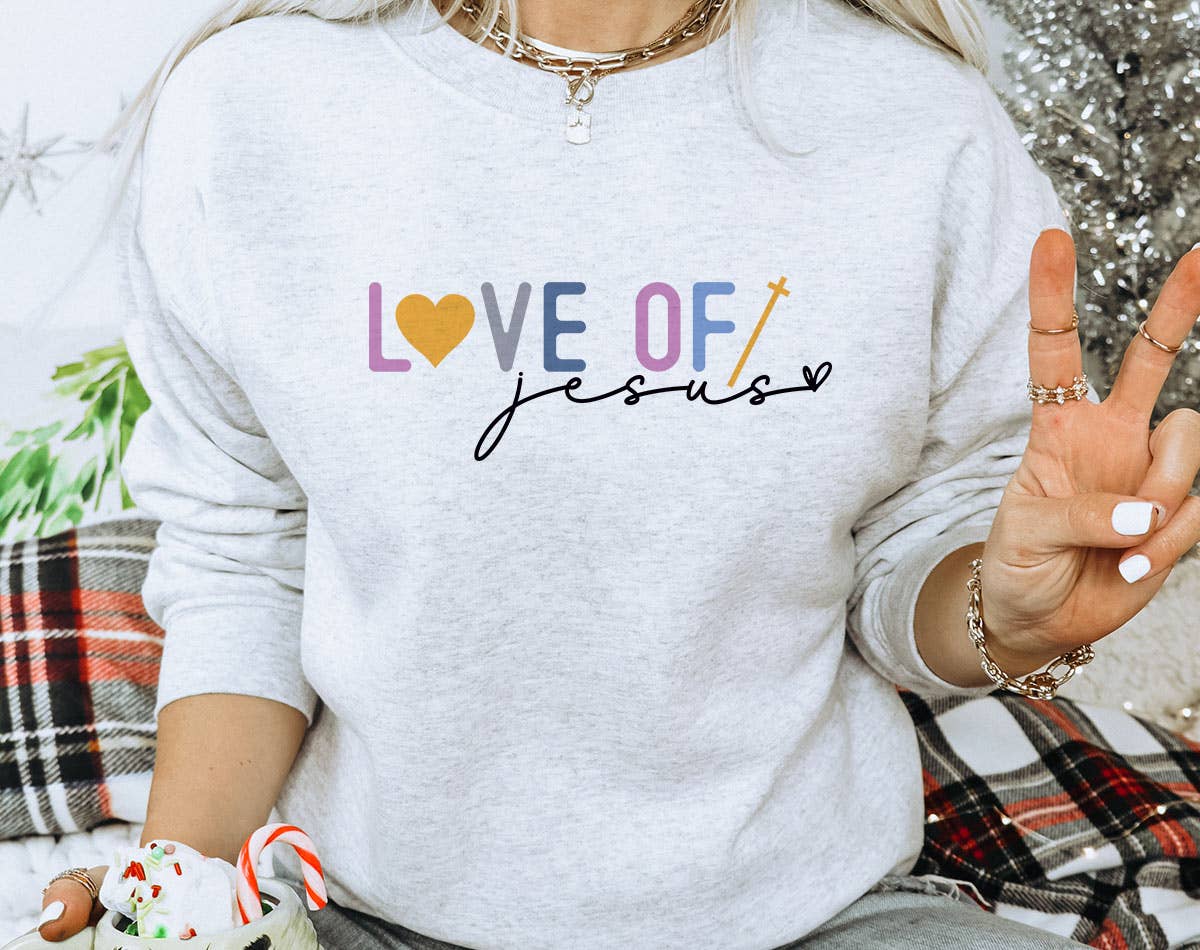 Love of Jesus Easter Christian - Adult & Kids T-Shirts, Sweatshirts & Hoodies apparel design preview 1