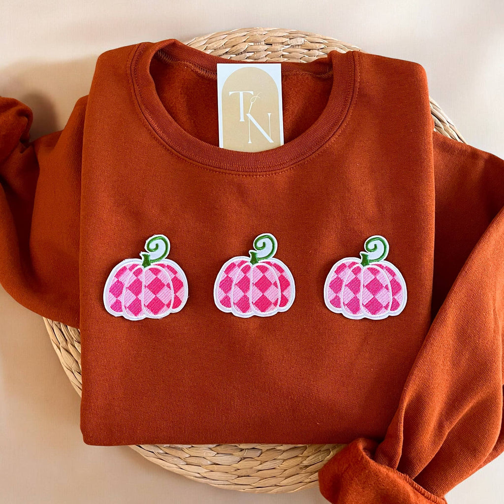 Pumpkin Fall with Vintage Look - Adult & Kids T-Shirts, Sweatshirts & Hoodies apparel design preview 1