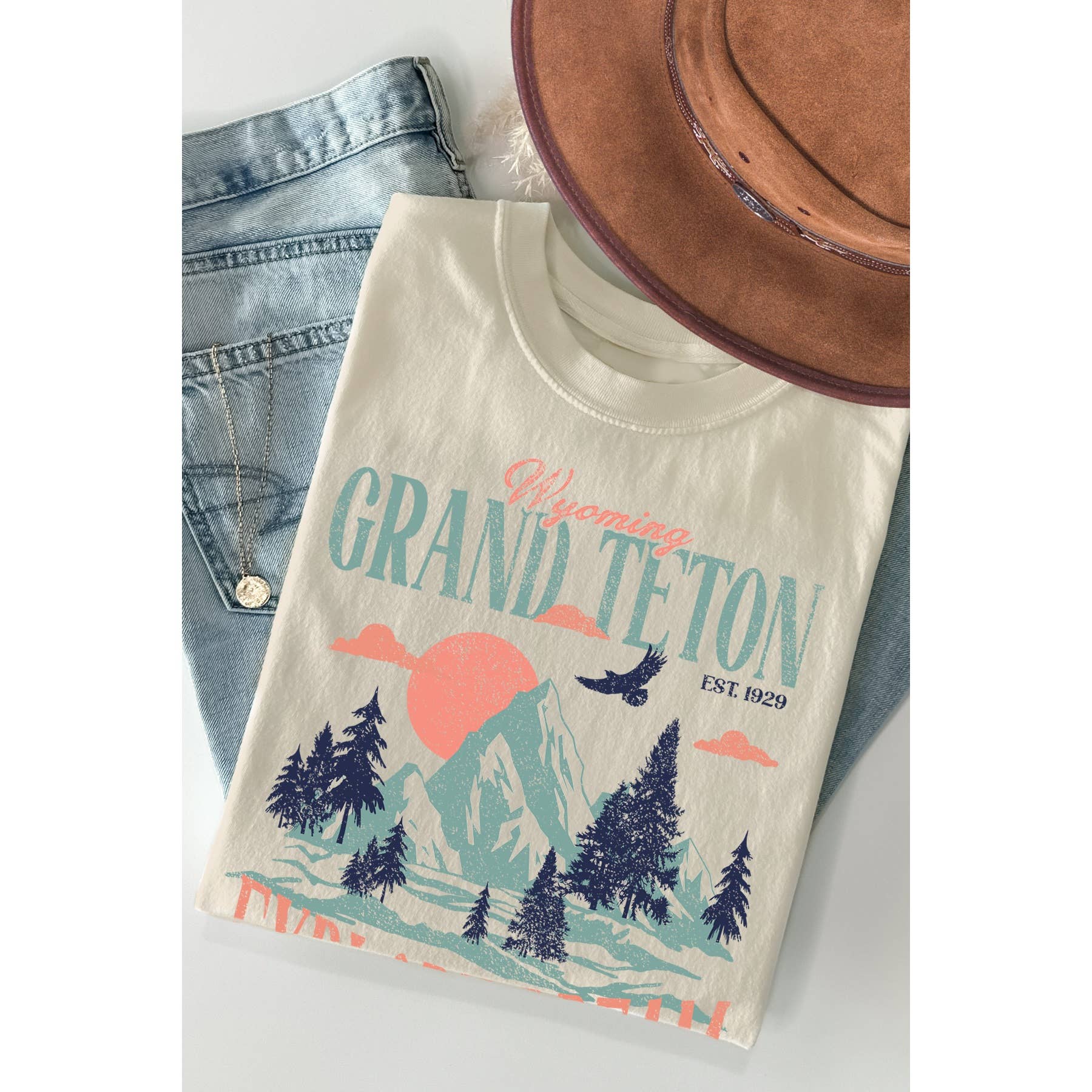 Grandteton Explore Dream - Adult & Kids T-Shirts, Sweatshirts & Hoodies apparel design preview 1
