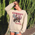 Cowboy Cupid, Horse, Western, Country, Valentine - Adult & Kids T-Shirts, Sweatshirts & Hoodies apparel design preview 1