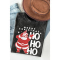 Ho Merry Christmas Mineral Wash - Adult & Kids T-Shirts, Sweatshirts & Hoodies apparel design preview 1