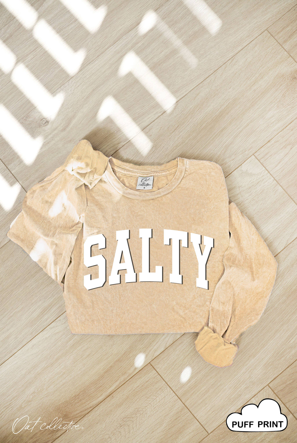 Salty Puff Mineral Washed Graphic Top - Adult & Kids T-Shirts, Sweatshirts & Hoodies apparel design preview 1