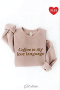 Coffee Is My Love Language Plus Graphic - Adult & Kids T-Shirts, Sweatshirts & Hoodies apparel design preview 1