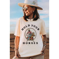 Hold Your Horses Graphic Oversized - Adult & Kids T-Shirts, Sweatshirts & Hoodies apparel design preview 1