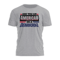 Are You An American or A Democrat 2730 - Adult & Kids T-Shirts, Sweatshirts & Hoodies apparel design preview 1