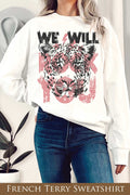We Will Rock You Leopard Graphix Terry - Adult & Kids T-Shirts, Sweatshirts & Hoodies apparel design preview 1
