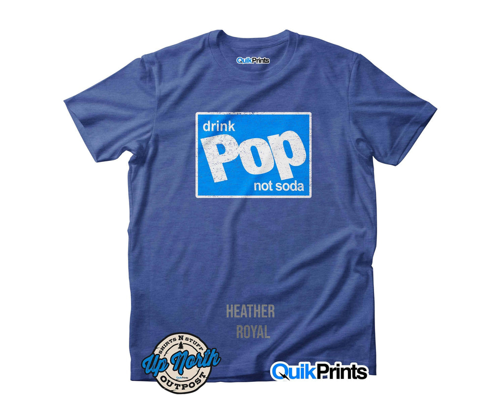 Drink Pop Not Soda Vintage - Adult & Kids T-Shirts, Sweatshirts & Hoodies apparel design preview 1