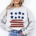 Retro Stars and Stripes Patriotic USA 4th of July - Adult & Kids T-Shirts, Sweatshirts & Hoodies apparel design preview 1