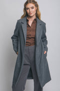 ..1002 Classic Single Breasted Long Coat w/ Pockets - Adult & Kids T-Shirts, Sweatshirts & Hoodies apparel design preview 1