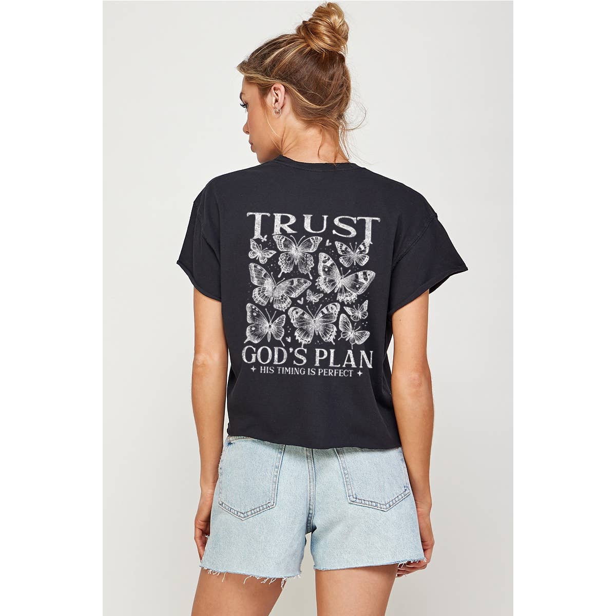 Trust Gods Plan Christian Vintage Graphic - Adult & Kids T-Shirts, Sweatshirts & Hoodies apparel design preview 1