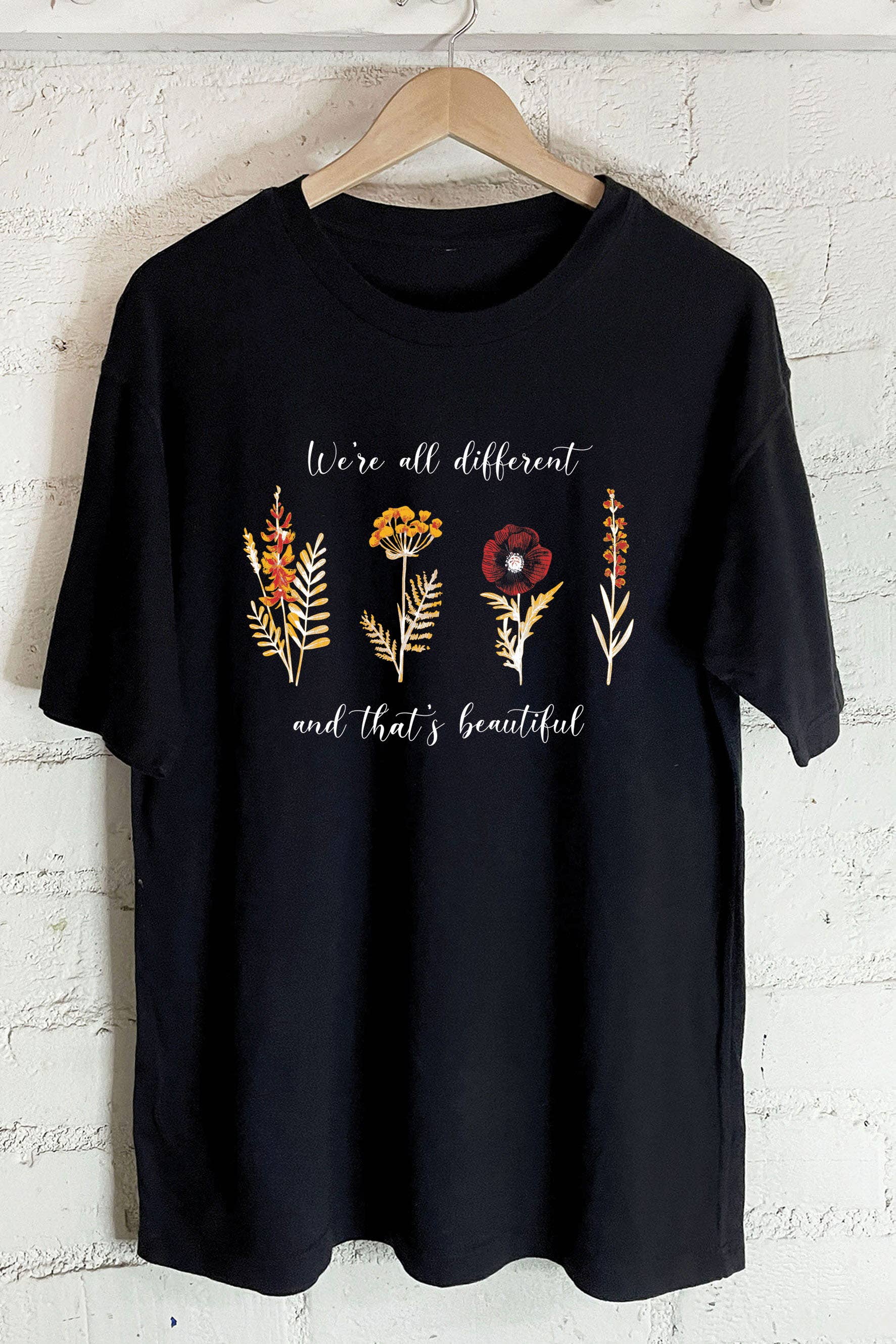 We Are All Different-Oversized - Adult & Kids T-Shirts, Sweatshirts & Hoodies apparel design preview 1