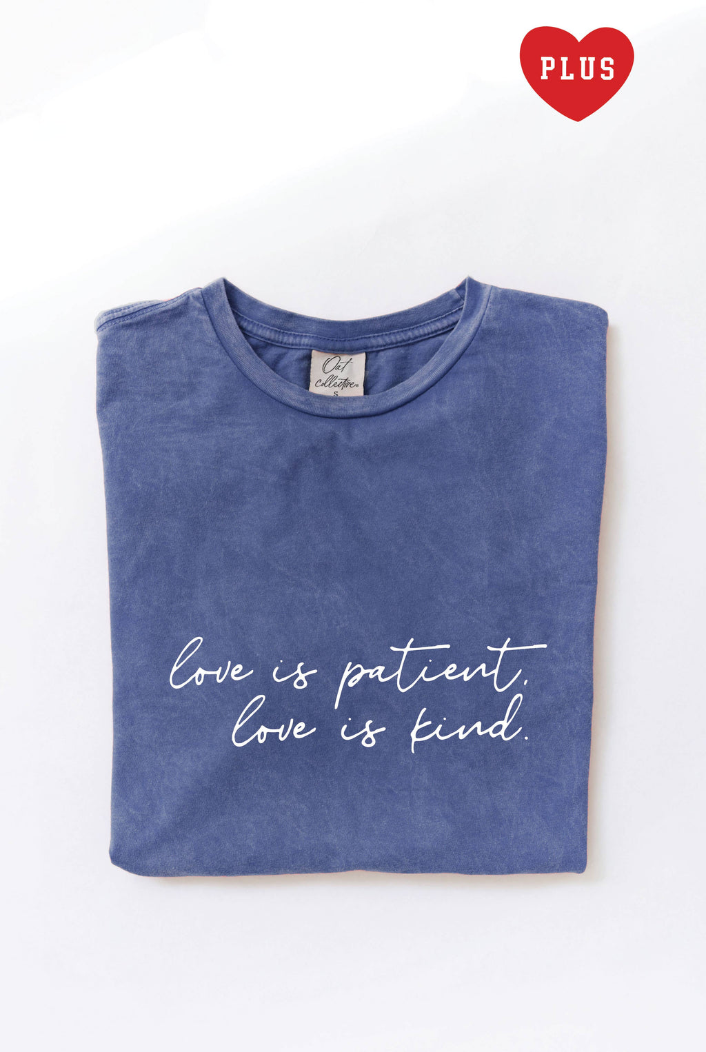 Love Is Patient Plus Mineral Graphic Top - Adult & Kids T-Shirts, Sweatshirts & Hoodies apparel design preview 1