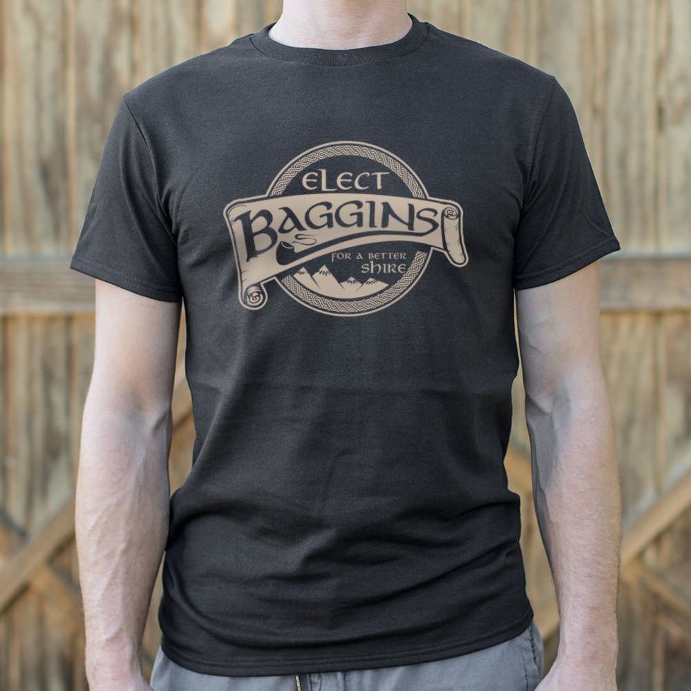 Elect Baggins - Adult & Kids T-Shirts, Sweatshirts & Hoodies apparel design preview 1