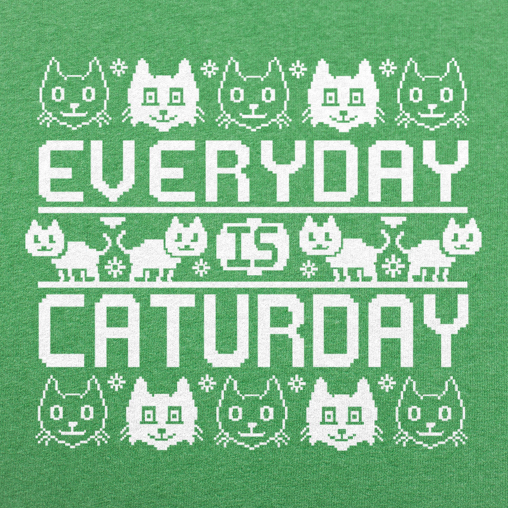Every Day Is Caturday - Adult & Kids T-Shirts, Sweatshirts & Hoodies apparel design preview 1