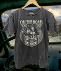 On the Road Again Horseshoe Acid Washed 90's - Adult & Kids T-Shirts, Sweatshirts & Hoodies apparel design preview 1