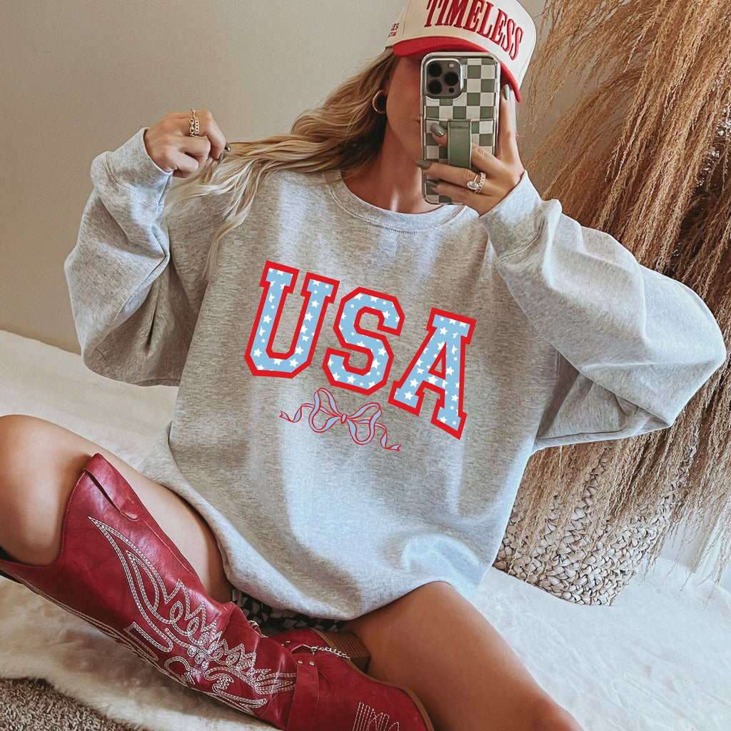Fourth of July, Red White and Blue, Patriotic, - Adult & Kids T-Shirts, Sweatshirts & Hoodies apparel design preview 1