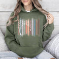 Botanical Stripes Tree - Adult & Kids T-Shirts, Sweatshirts & Hoodies apparel design preview 1