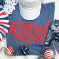 Leopard United States Puff Pigment Dyed - Adult & Kids T-Shirts, Sweatshirts & Hoodies apparel design preview 1