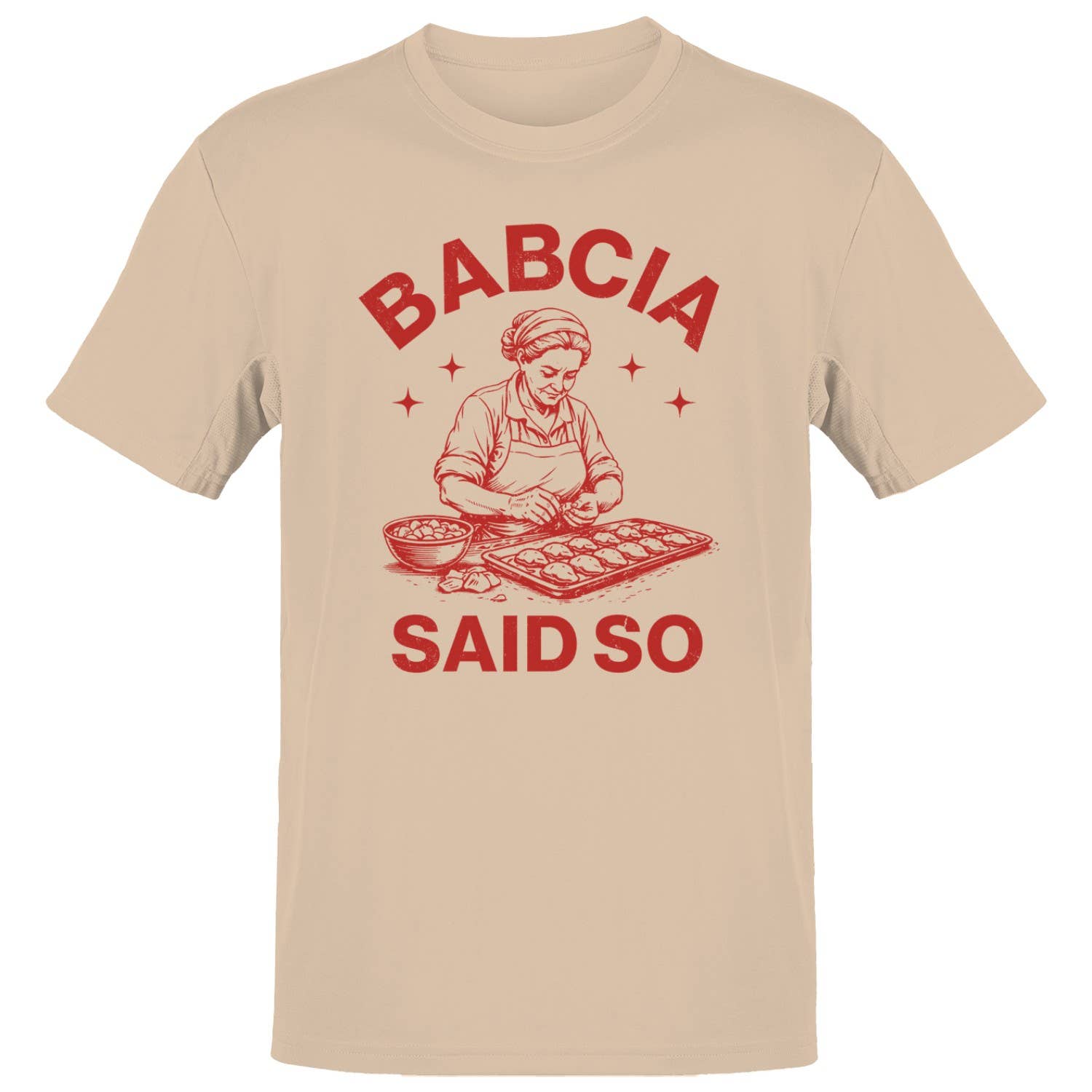 Babcia Said So Polish Cooking Art Men's - Adult & Kids T-Shirts, Sweatshirts & Hoodies apparel design preview 1