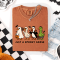 Just A Spooky Goose, Dracula, Vampire Halloween - Adult & Kids T-Shirts, Sweatshirts & Hoodies apparel design preview 1