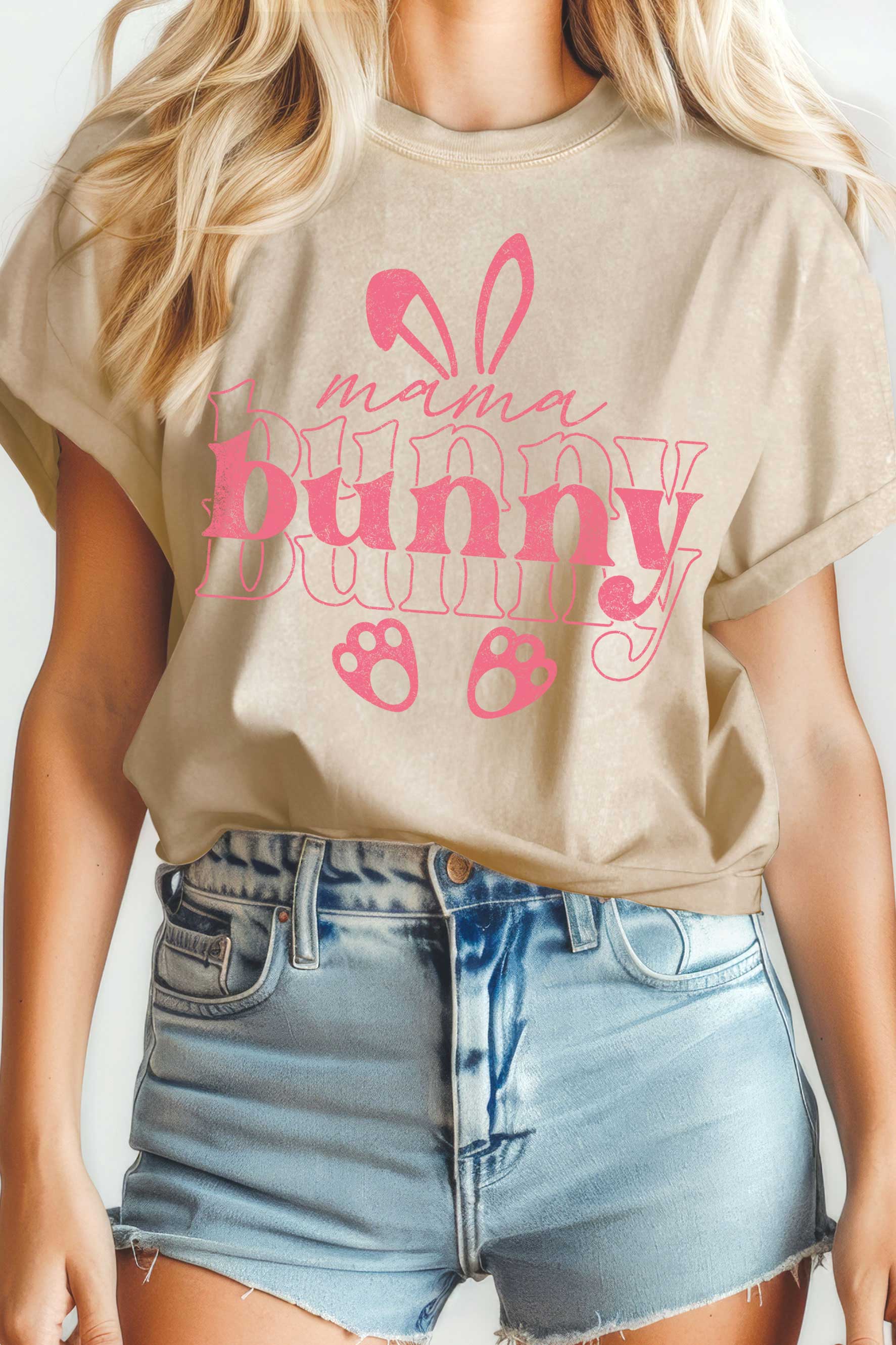 Mama Bunny Mineral Graphic - Adult & Kids T-Shirts, Sweatshirts & Hoodies apparel design preview 1