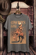 Cowboys the Greatest Rodeo Star Graphic Top - Adult & Kids T-Shirts, Sweatshirts & Hoodies apparel design preview 1