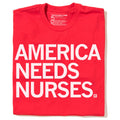 America Needs Nurses - Adult & Kids T-Shirts, Sweatshirts & Hoodies apparel design preview 1