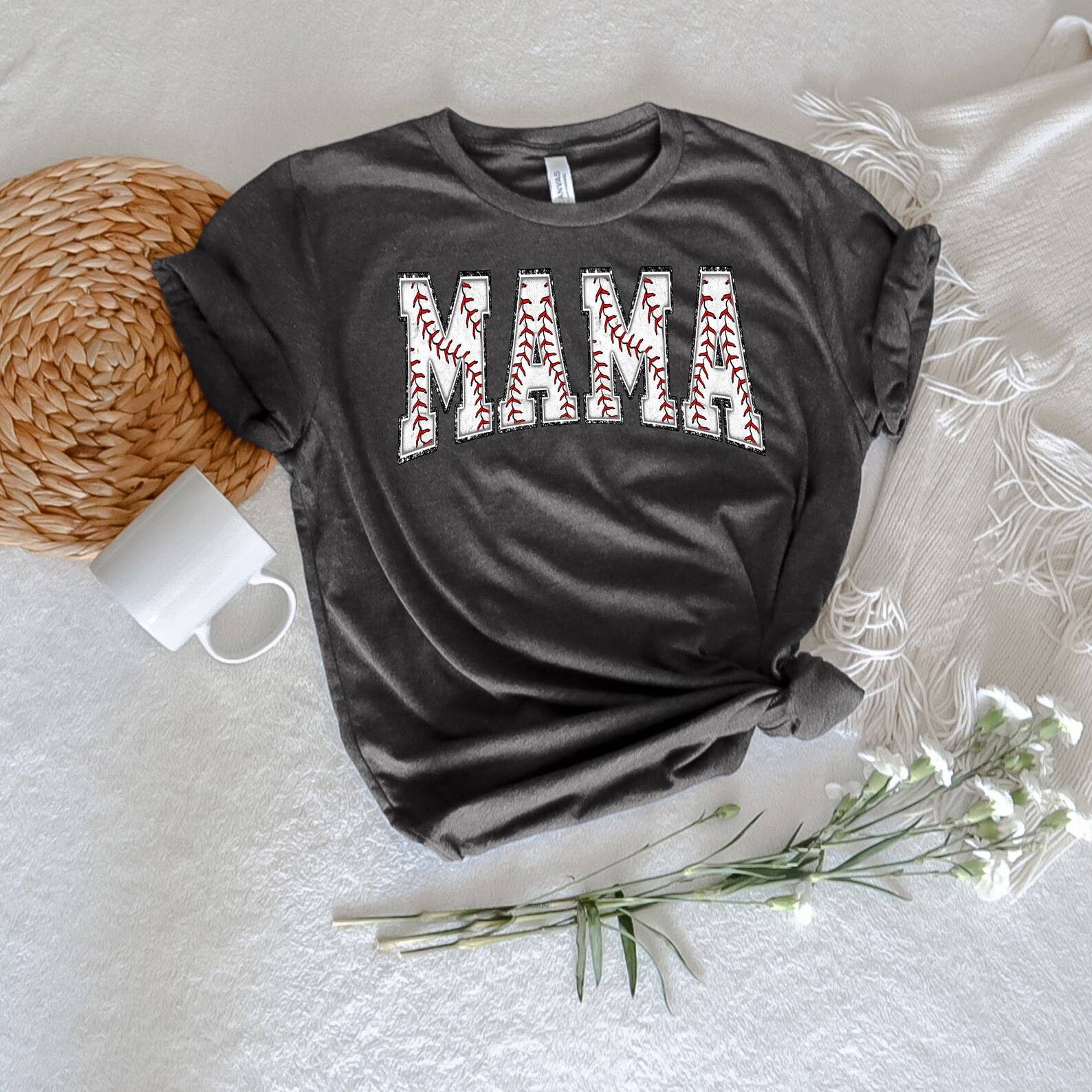 Baseball Mama - Adult & Kids T-Shirts, Sweatshirts & Hoodies apparel design preview 1
