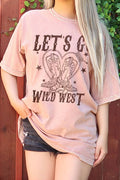 Let's Go Girl Oversize Mineral Graphic - Adult & Kids T-Shirts, Sweatshirts & Hoodies apparel design preview 1
