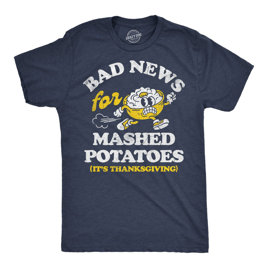 Its A Bad Day To Be Mashed Potatoes Men's - Adult & Kids T-Shirts, Sweatshirts & Hoodies apparel design preview 1
