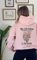 We All Grow in Different Ways Blush - Adult & Kids T-Shirts, Sweatshirts & Hoodies apparel design preview 1